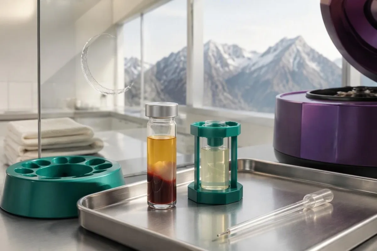 VEGF Blood Test: High Levels, Sampling and POEMS Clues 5 VEGF blood test specimens illustrated as separate serum and platelet-poor plasma preparations