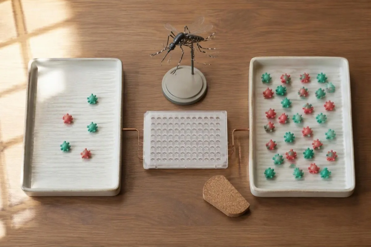 Zika Test Results: Understanding PCR, IgM and False Positives 6 Zika test results shown through a physical illustration of low and higher pretest probability